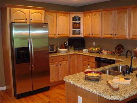 golden oak honey oak cabinets with stainless steel appliances|honey oak cabinet finish.